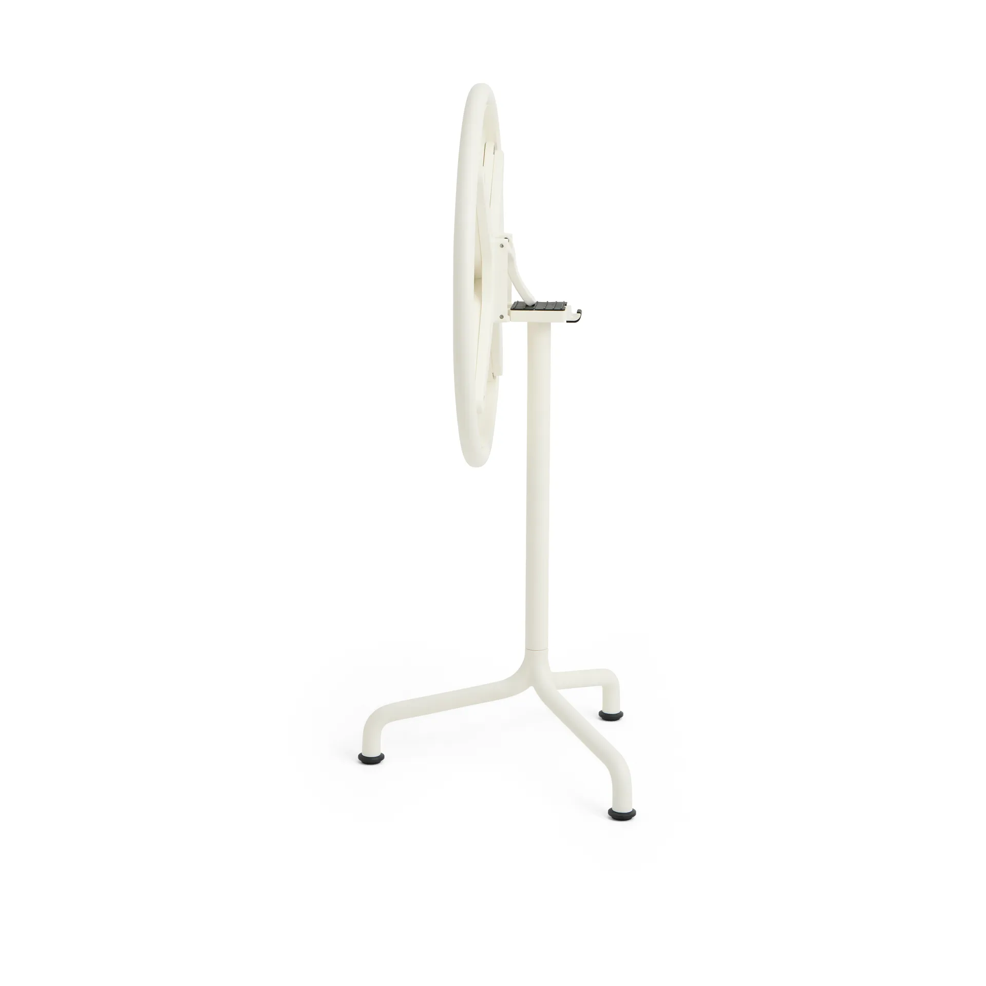 Deville table, Cream white, Ø55x74 cm HAY