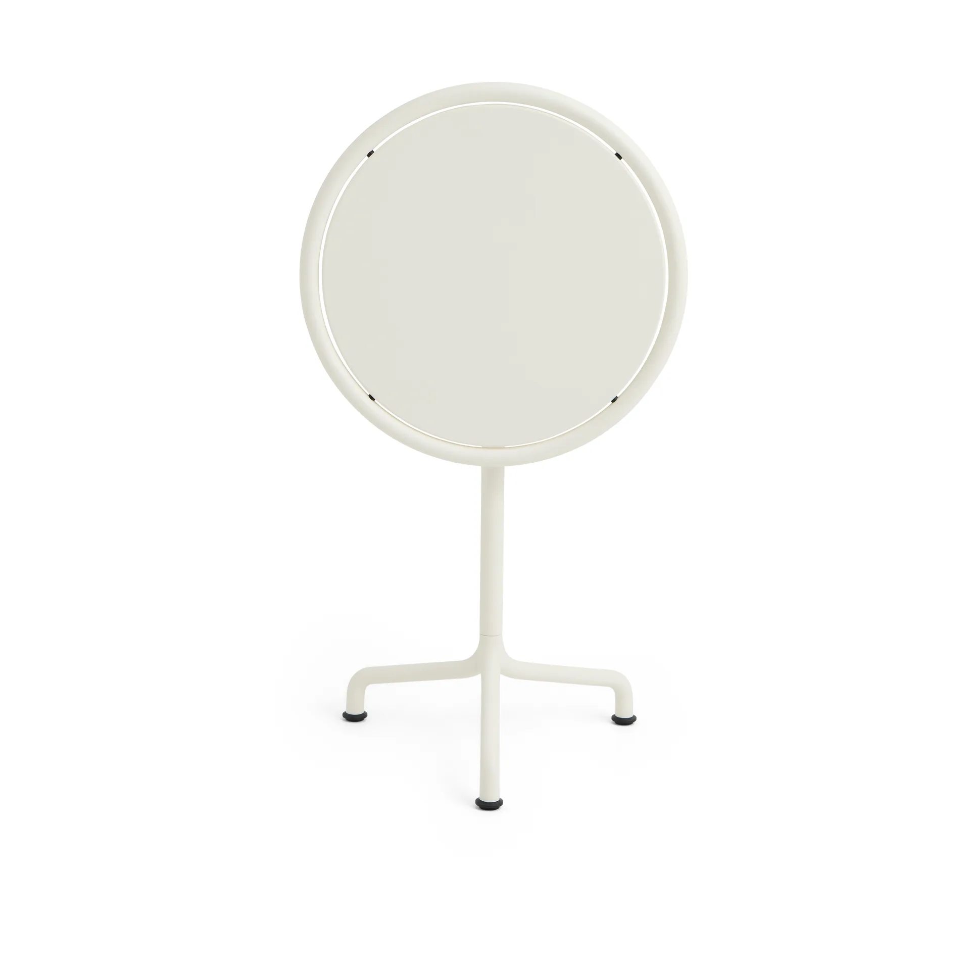 Deville table, Cream white, Ø55x74 cm HAY