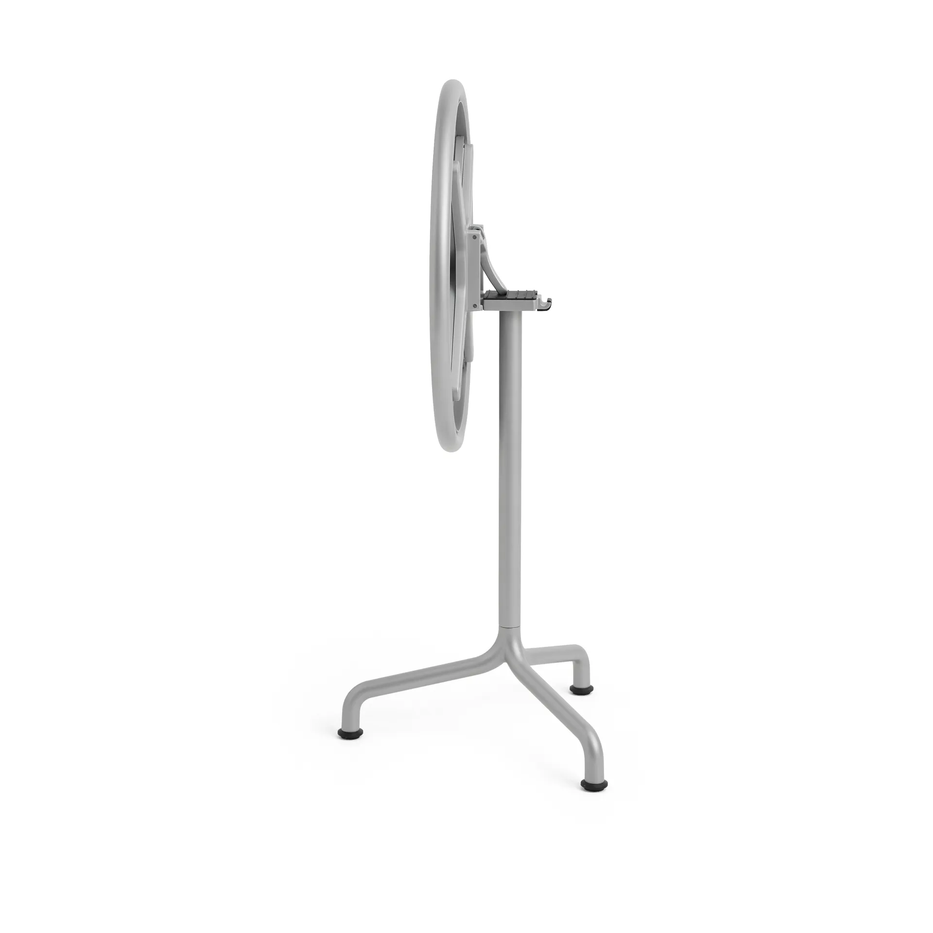 Deville table, Silver grey, Ø55x74 cm HAY