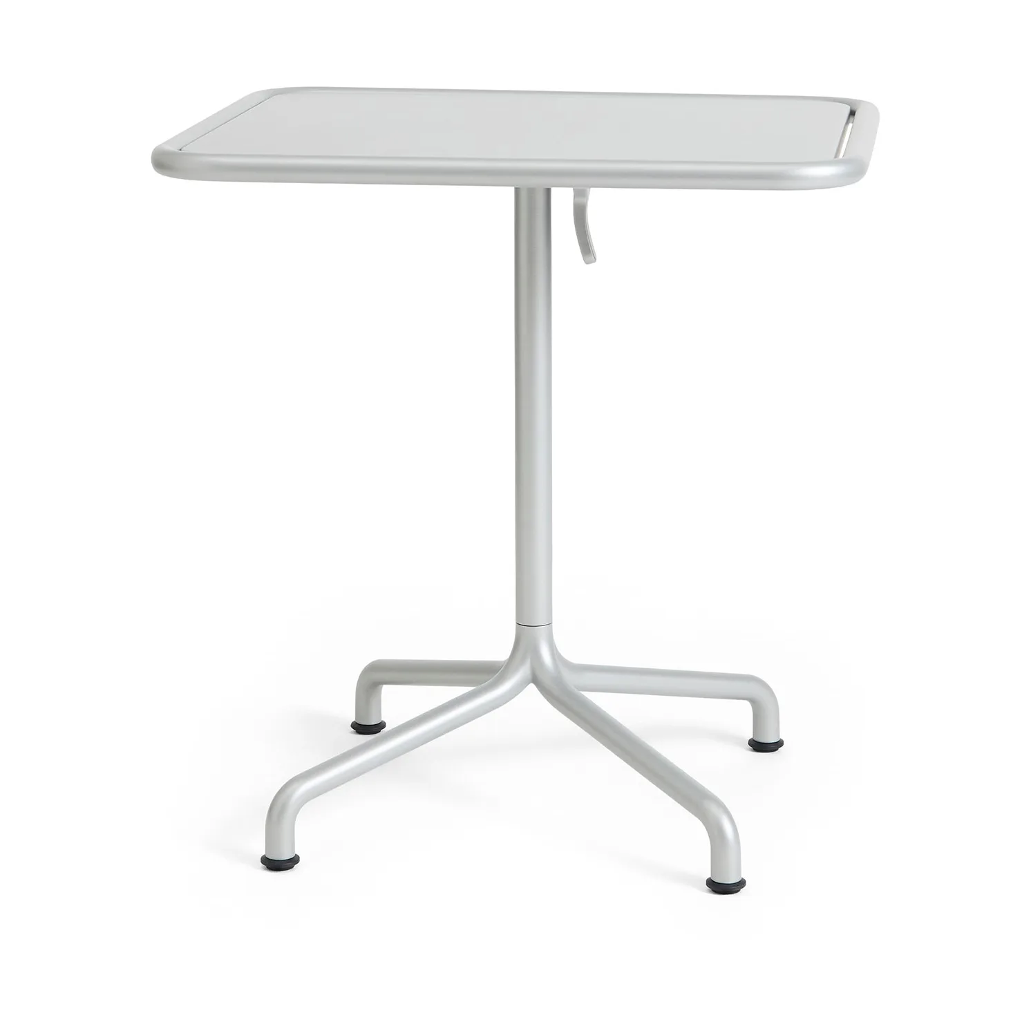 Deville table, Silver grey, 60x70x74 cm HAY