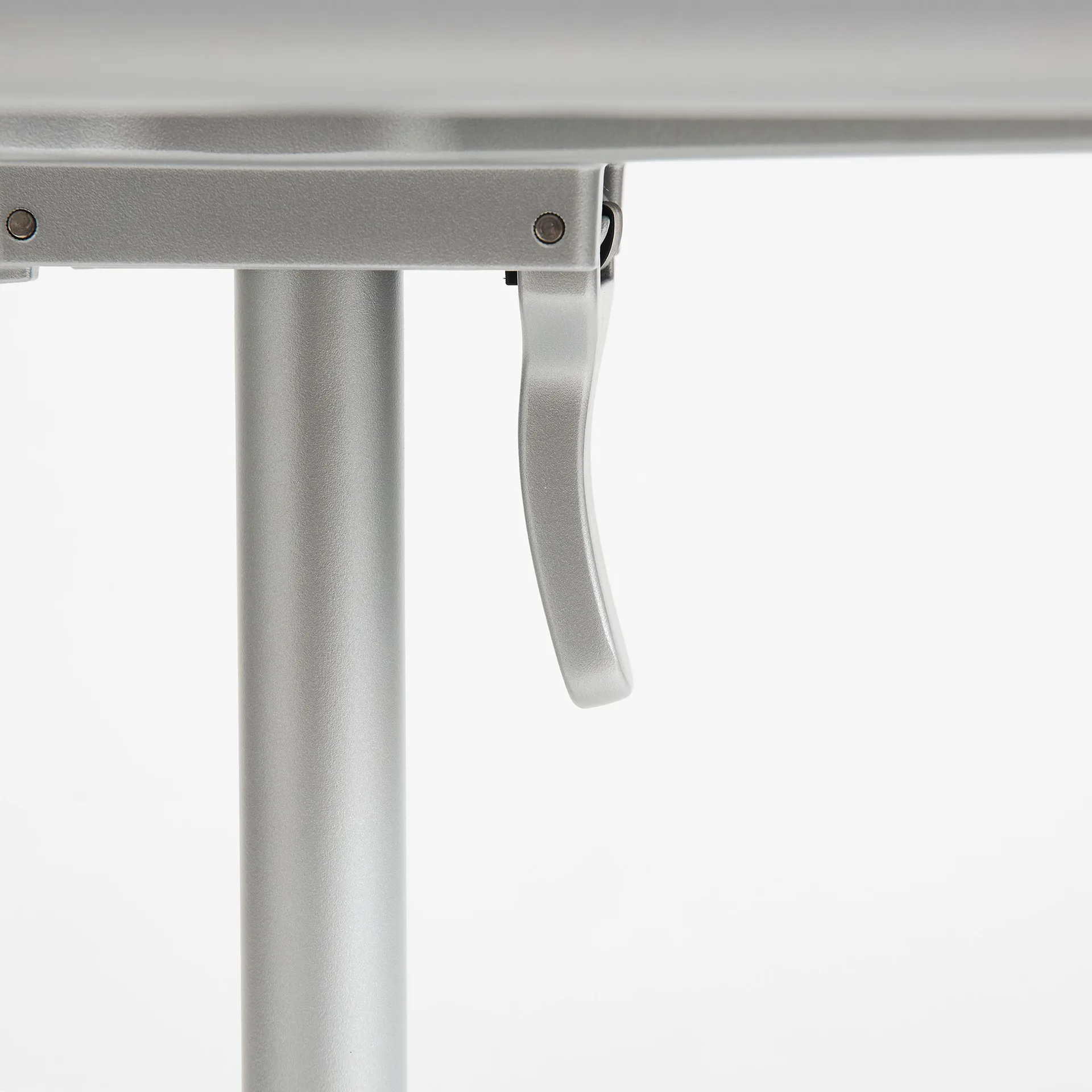 Deville table, Silver grey, 60x70x74 cm HAY