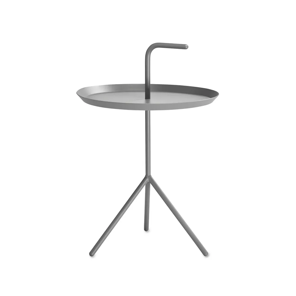 DLM side table XL Ø48 cm, Grey HAY