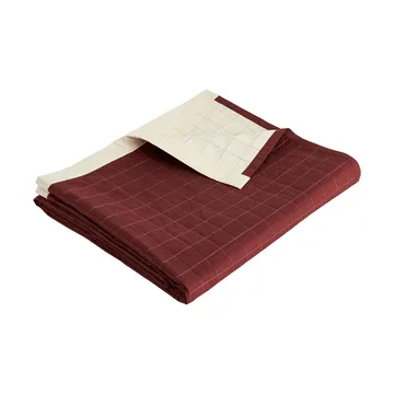 Dori bedspread - Maroon, 195x245 cm - HAY