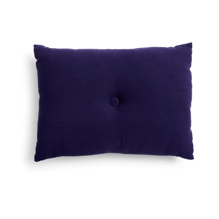 Dot Linen cushion 45x60 cm - Dark blue - HAY