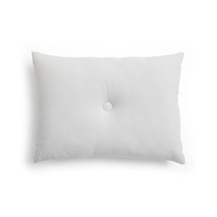 Dot Linen cushion 45x60 cm - Light grey - HAY