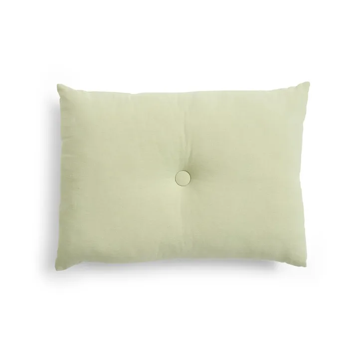 Dot Linen cushion 45x60 cm - Pistachio green - HAY