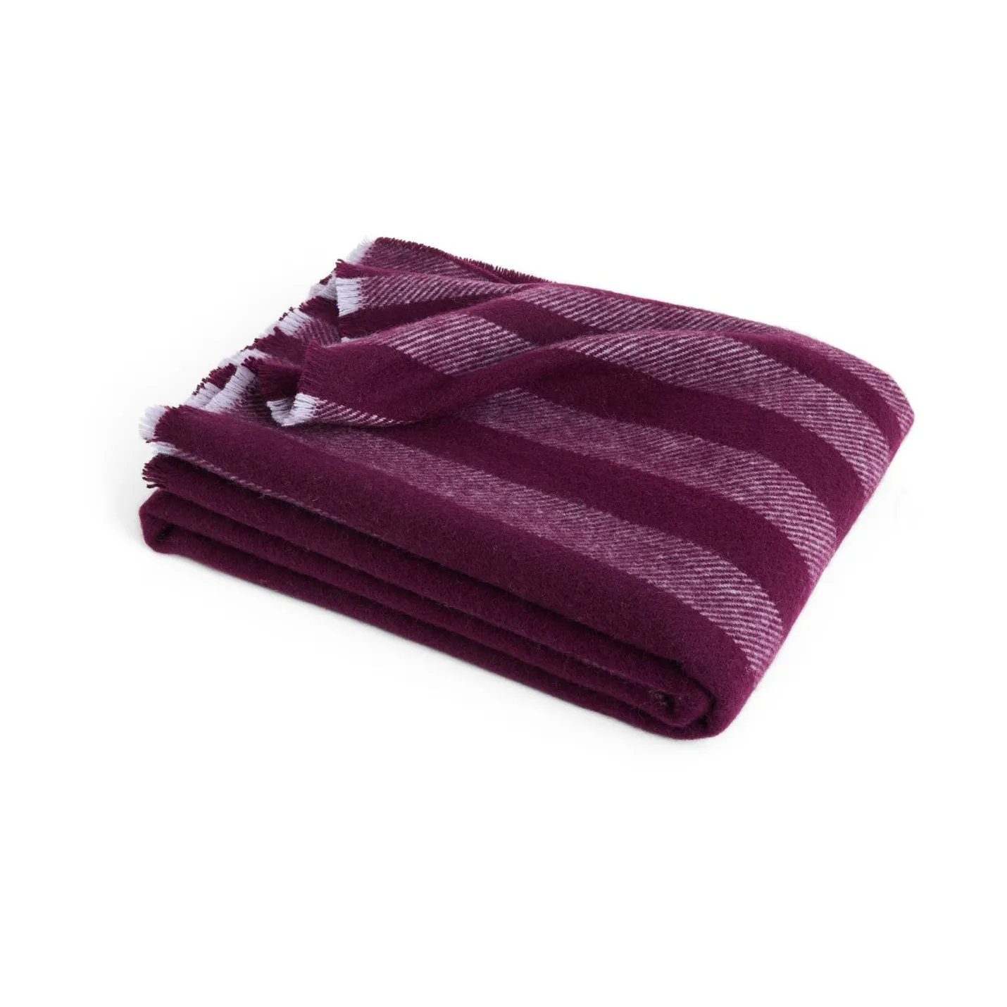 Duo throw 130x180 cm, Plum HAY