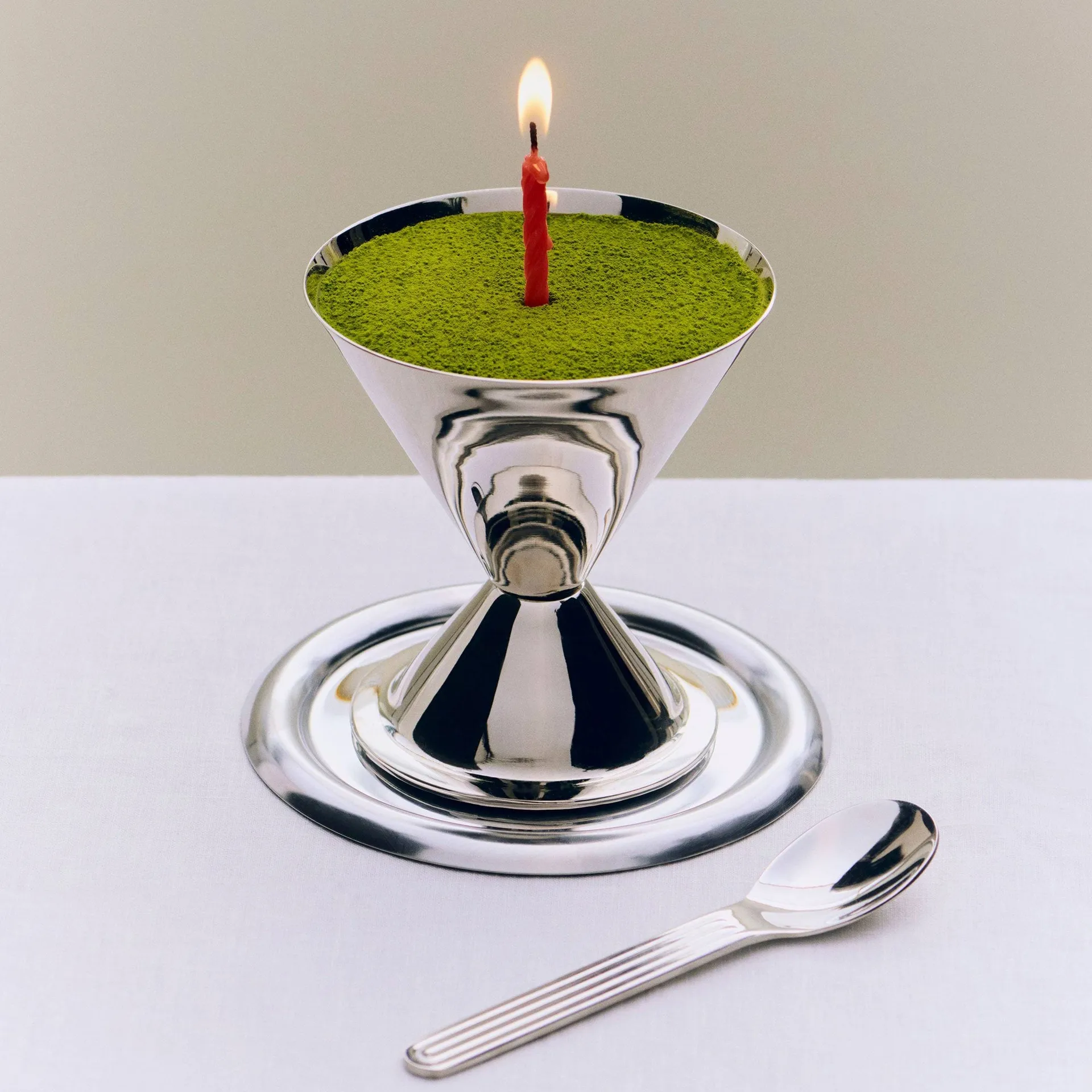 Essential Steel glass bowl, Stainless steel, 10.5xØ10 cm HAY