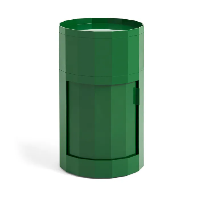 Facet Cabinet 101 side table - Spinach green - HAY