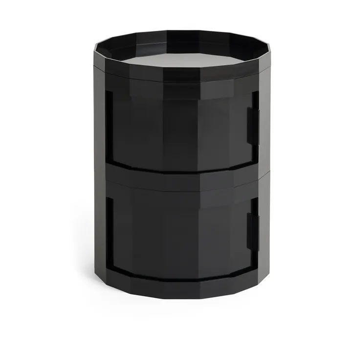 Facet Cabinet 20 side table - Anthracite - HAY