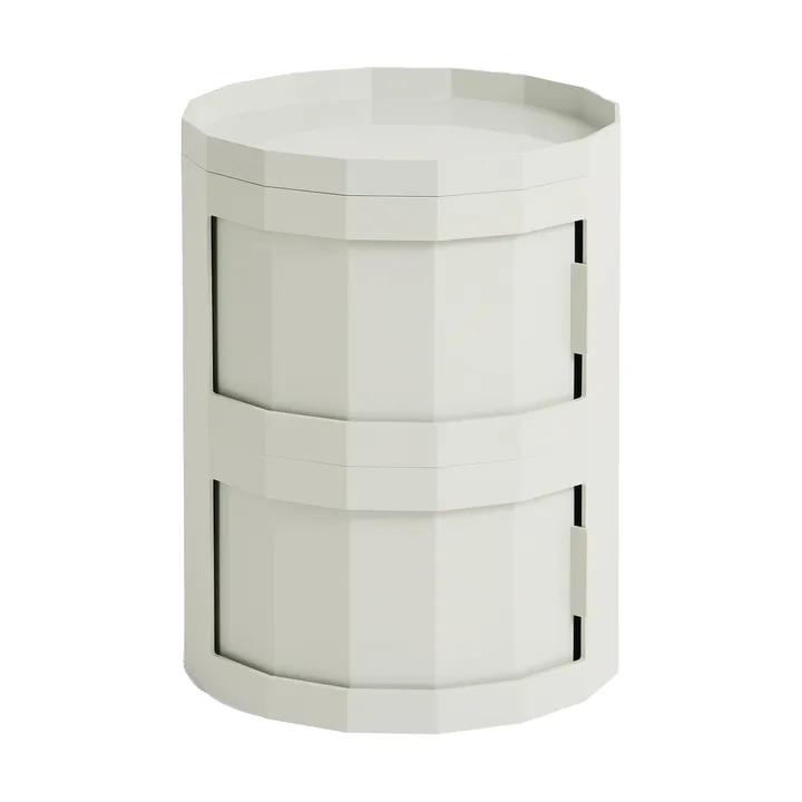 Facet Cabinet 20 side table - Misty grey - HAY