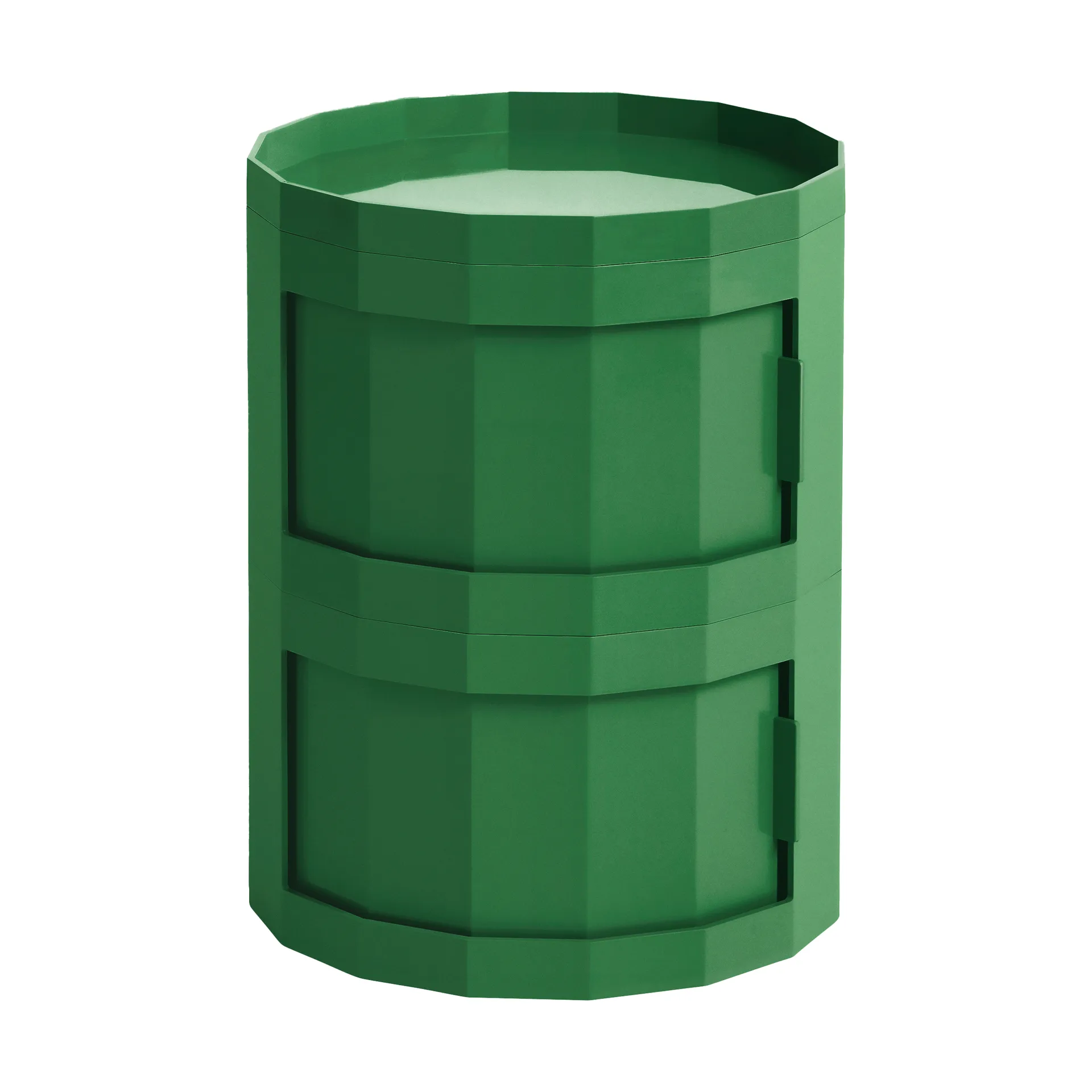 Facet Cabinet 20 side table, Spinach green HAY