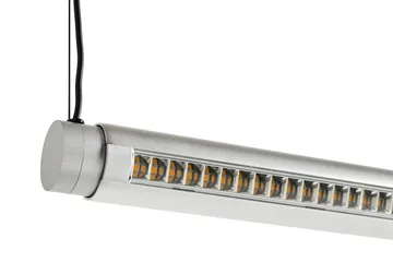 Factor Linear Suspension ceiling lamp 1500 Directional - Clear anodised aluminum - HAY