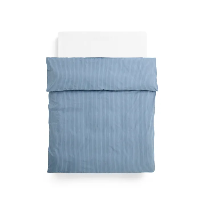 Fineline duvet cover 220x240 cm - Blue - HAY
