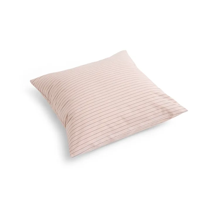 Fineline pillowcase 60x50 cm - Soft pink - HAY