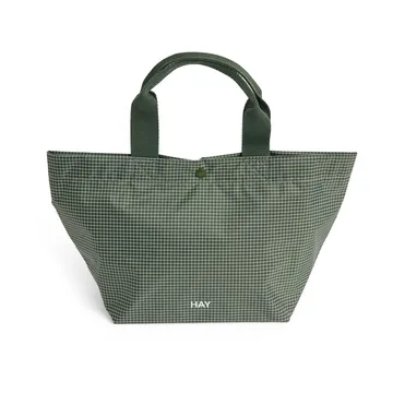 Grid Everyday Bag - Dark green, mini - HAY