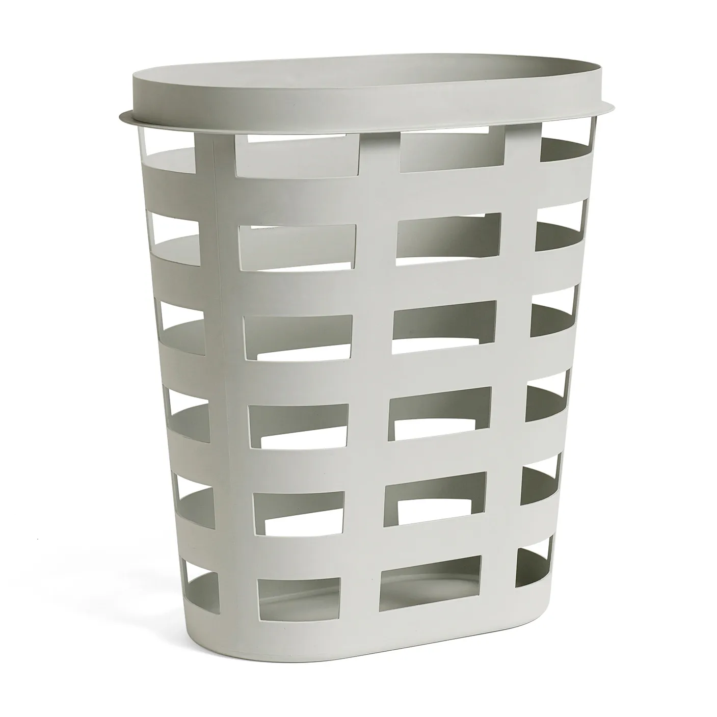 HAY basket L 62.5 cm, Light grey HAY