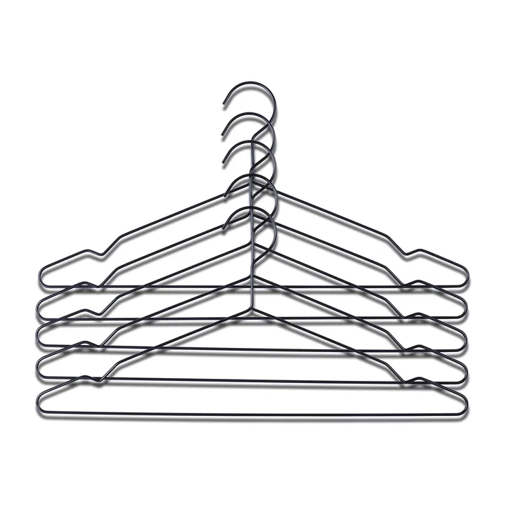 HAY hanger 5 pack - Black - HAY