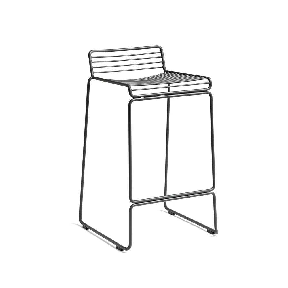 Hee barstool 65 cm, Asphalt grey HAY