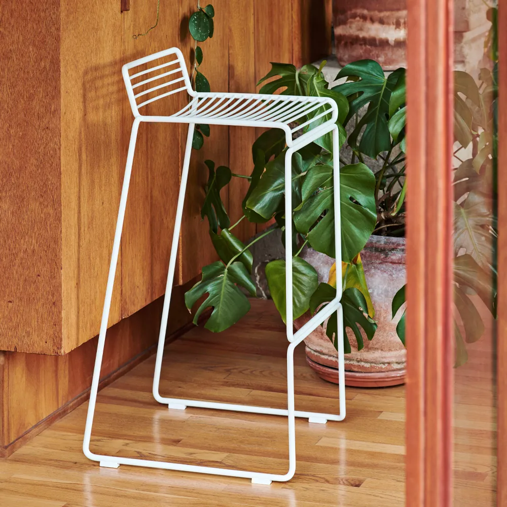 Hee High barstool 75 cm, Rust HAY
