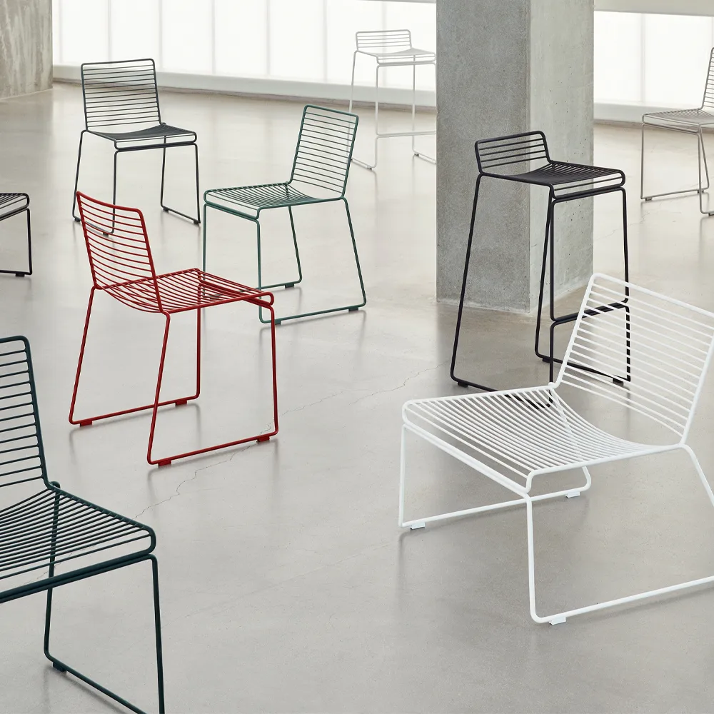 Hee High barstool 75 cm, Rust HAY