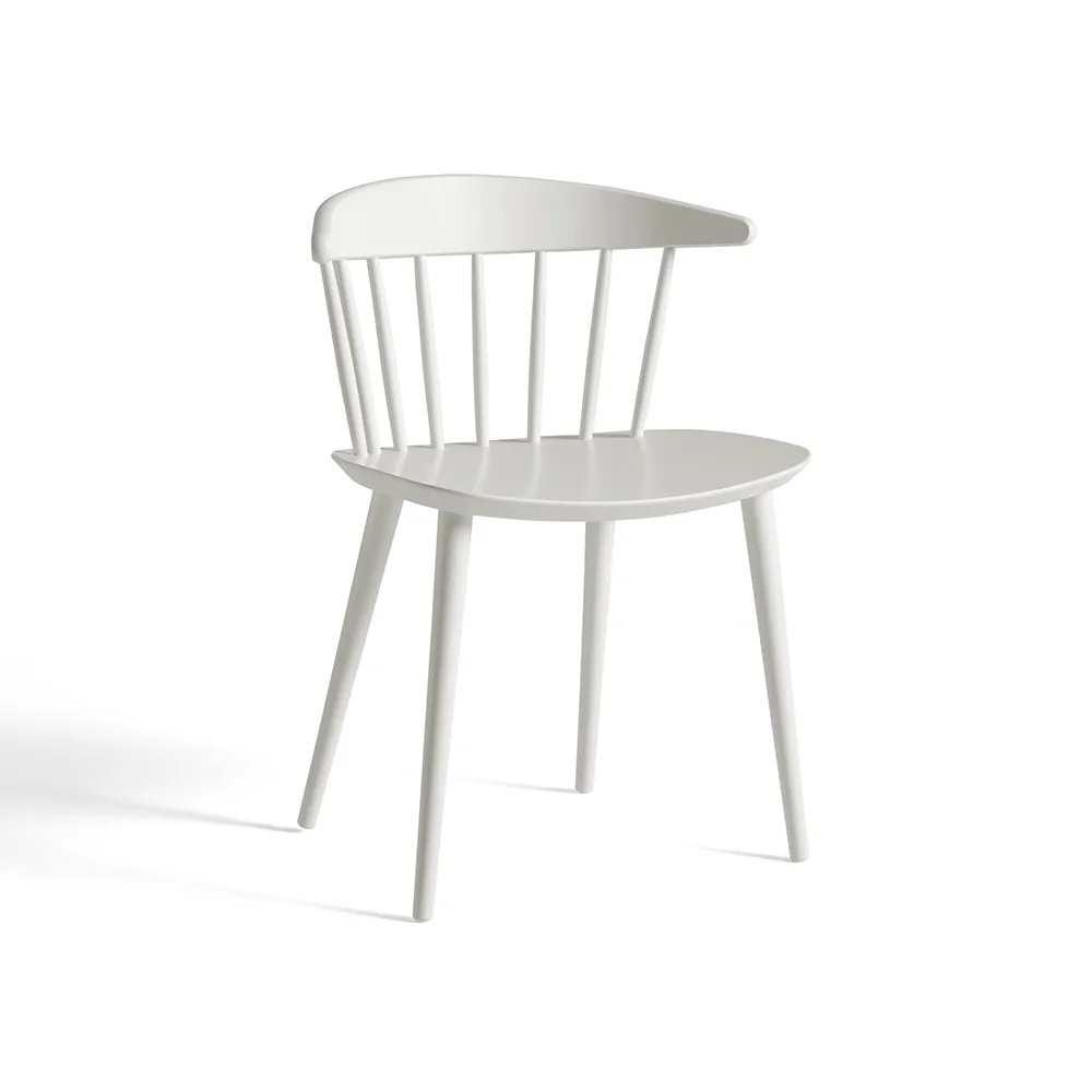 J104 chair, White lacquered beech HAY