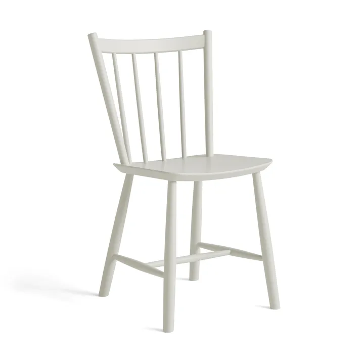 J41 chair - Warm grey lacquered beech - HAY