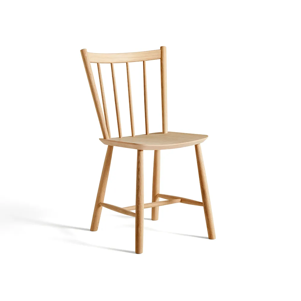 J41 chair, Water-based lacquered oak HAY