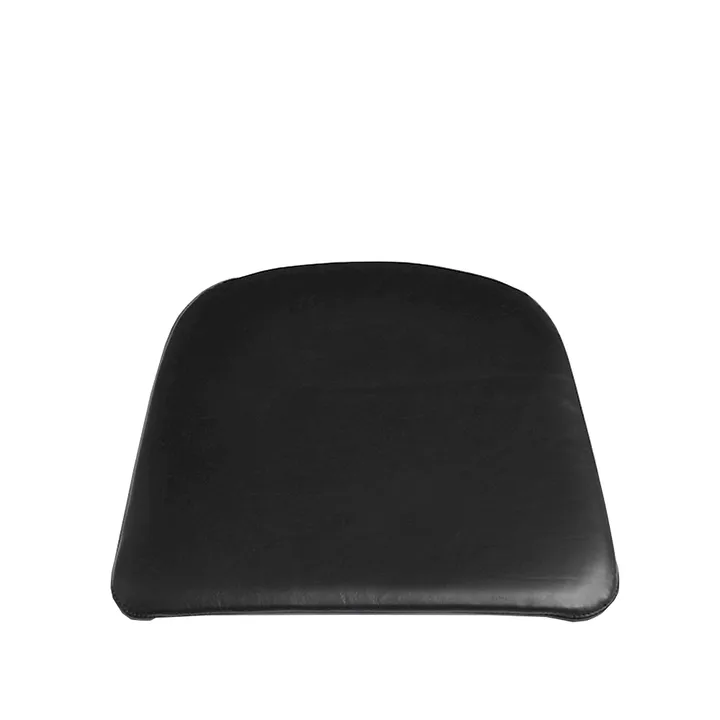 J42 chair cushion - Leather Sene black - HAY