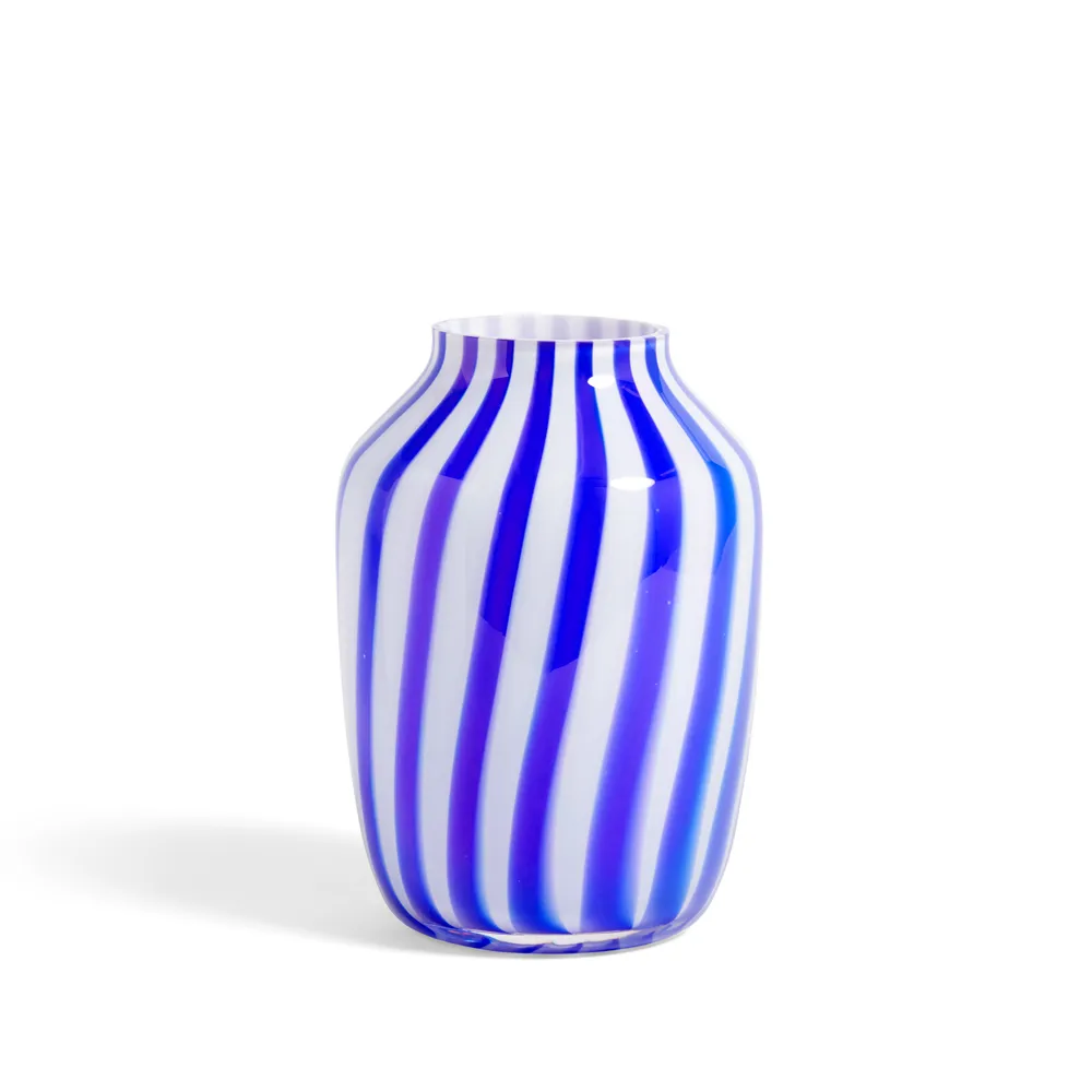 Juice Vase, Blue, glass, high HAY