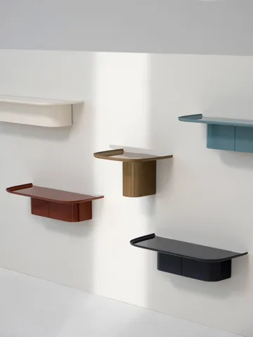 Korpus 1 hook wallshelf S - Cream - HAY