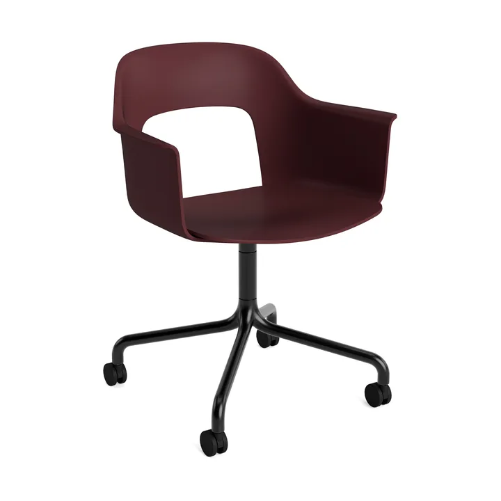 Layout Armchair 261 chair - Bordeaux-black - HAY