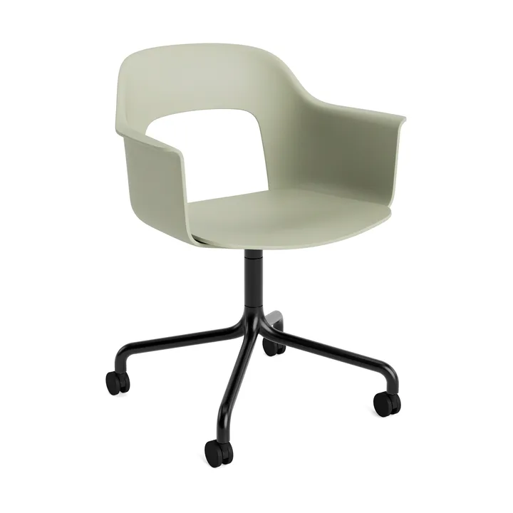 Layout Armchair 261 chair - Bottle green-black - HAY