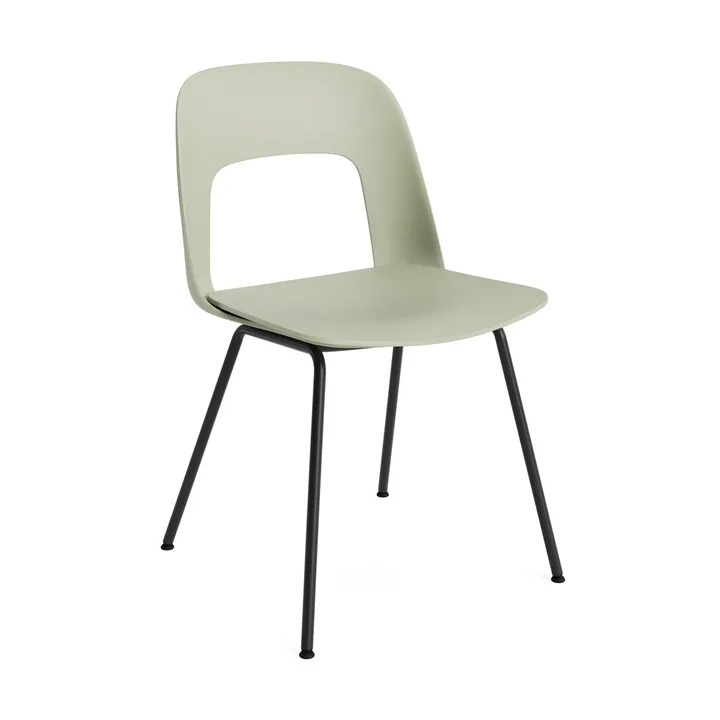Layout Chair 111 chair - Pastel green-black - HAY