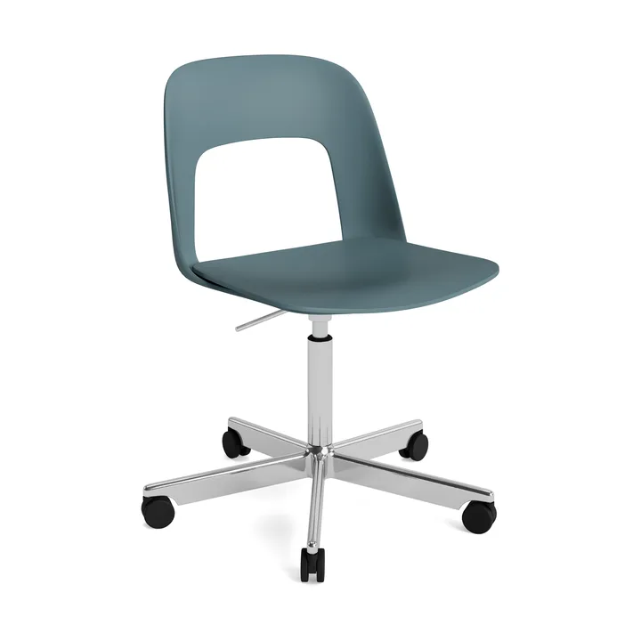 Layout Chair 141 chair - Ocean-polished aluminium - HAY