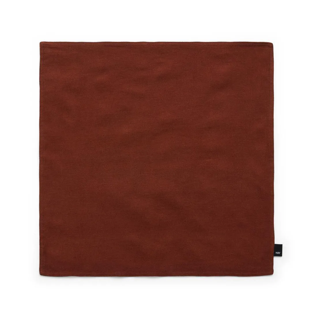 Linen cushion cover 50x50 cm, Iron red HAY