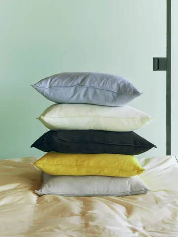 Linen pillow 60x60 cm - Cream - HAY