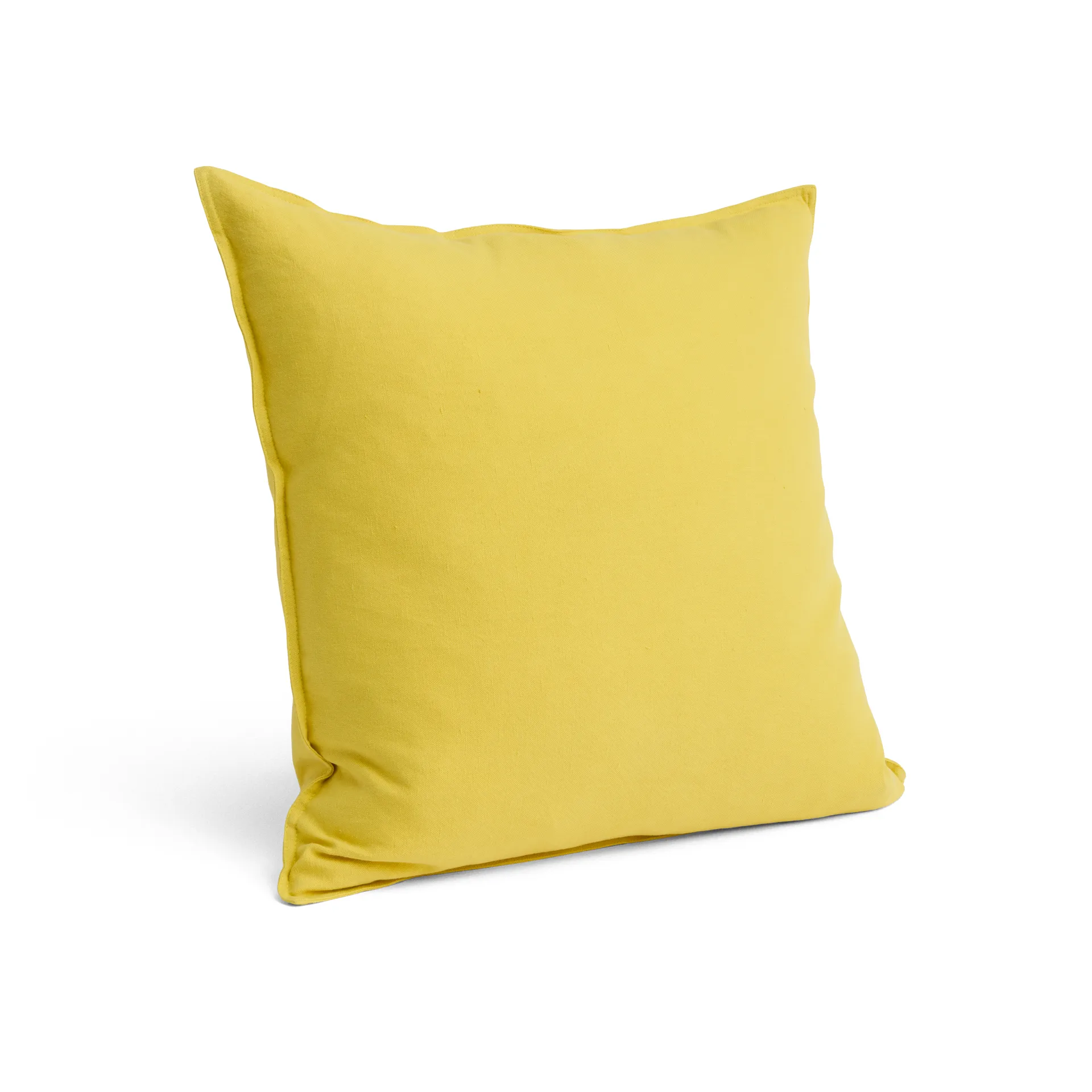 Linen pillow 60x60 cm, Lemon yellow HAY