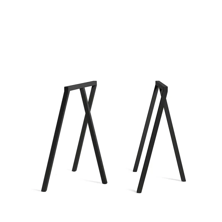 Loop Stand Frame leg stand 72 cm 2-pack - Black - HAY