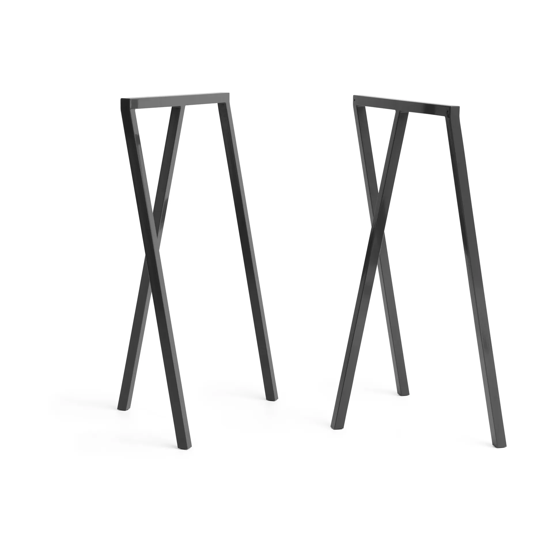 Loop Stand Frame leg stand 95 cm 2-pack, Black HAY