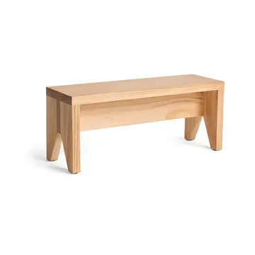 Manolito Long stool - Natural, 60 cm - HAY