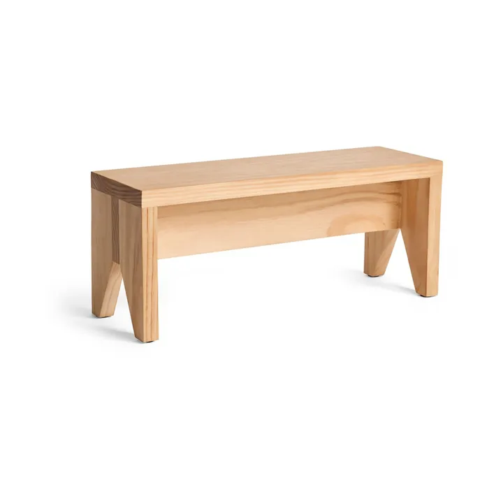Manolito Long stool - Natural, 60 cm - HAY