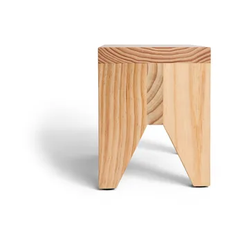 Manolito Short stool - Natural, 30 cm - HAY