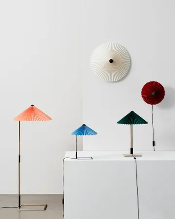 Matin table table lamp Ø30 cm - Placid blue-steel - HAY
