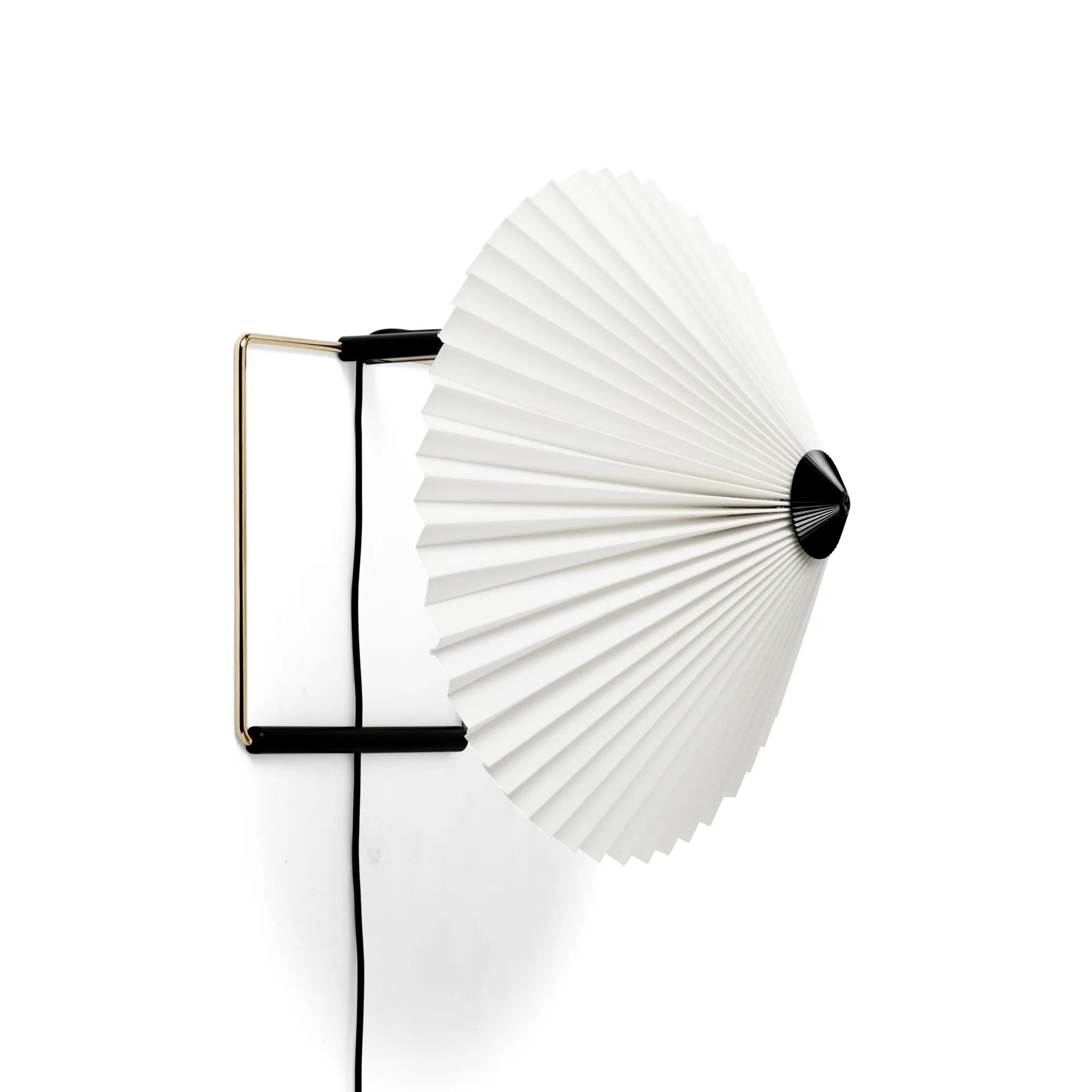 Matin wall lamp Ø30 cm, White shade HAY