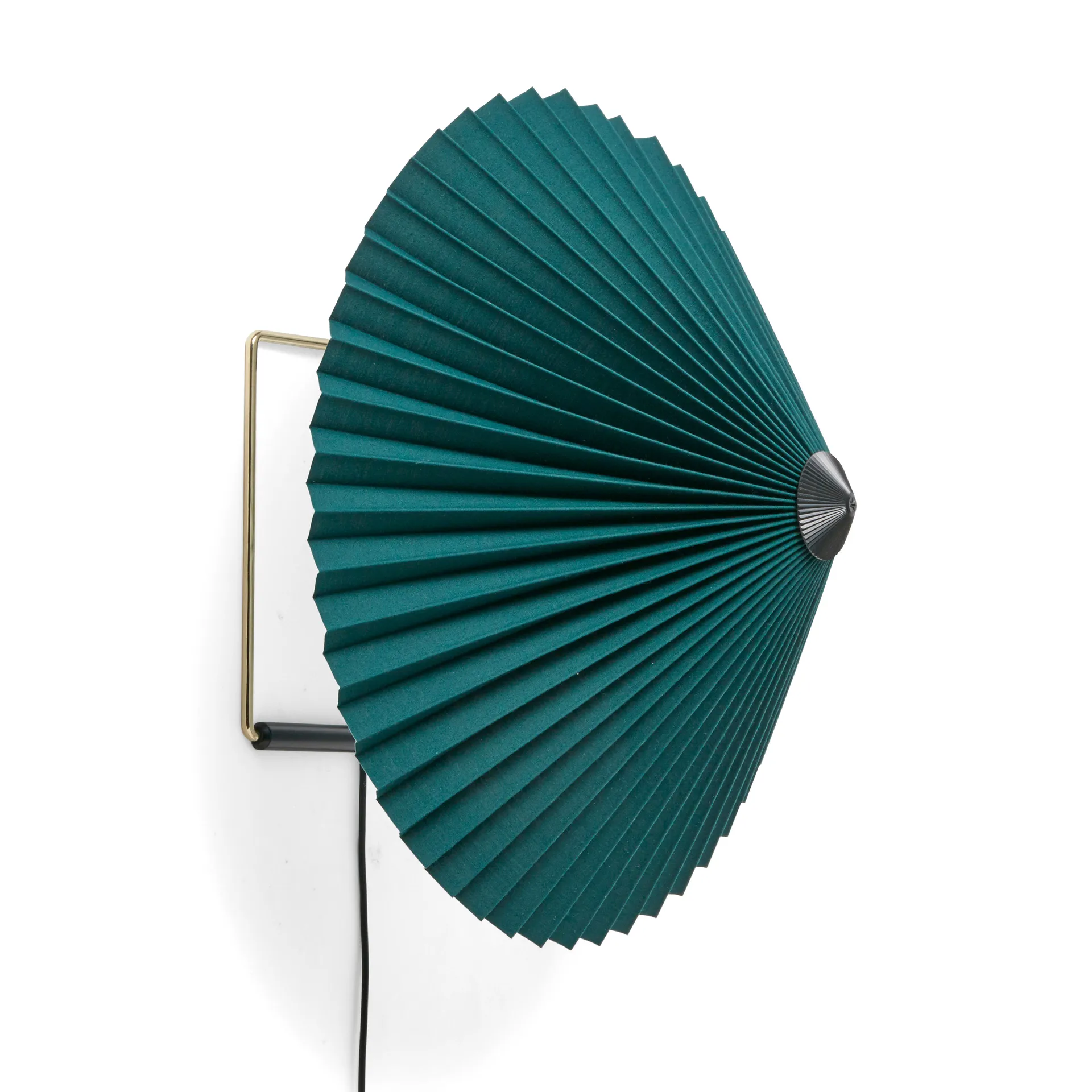 Matin wall lamp Ø38 cm, Green shade HAY