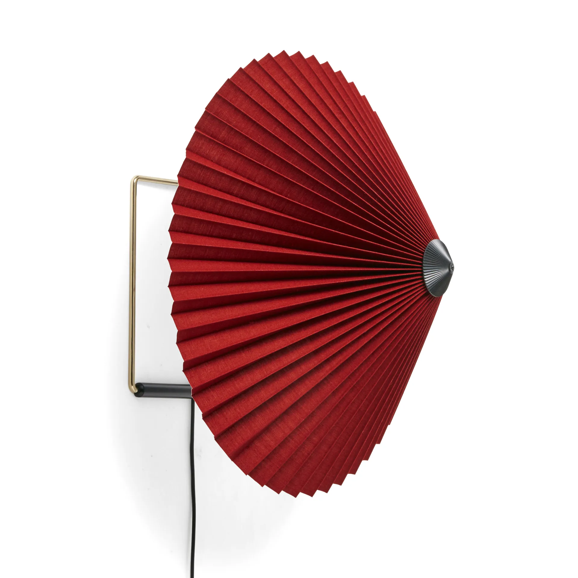 Matin wall lamp Ø38 cm, Oxide red shade HAY