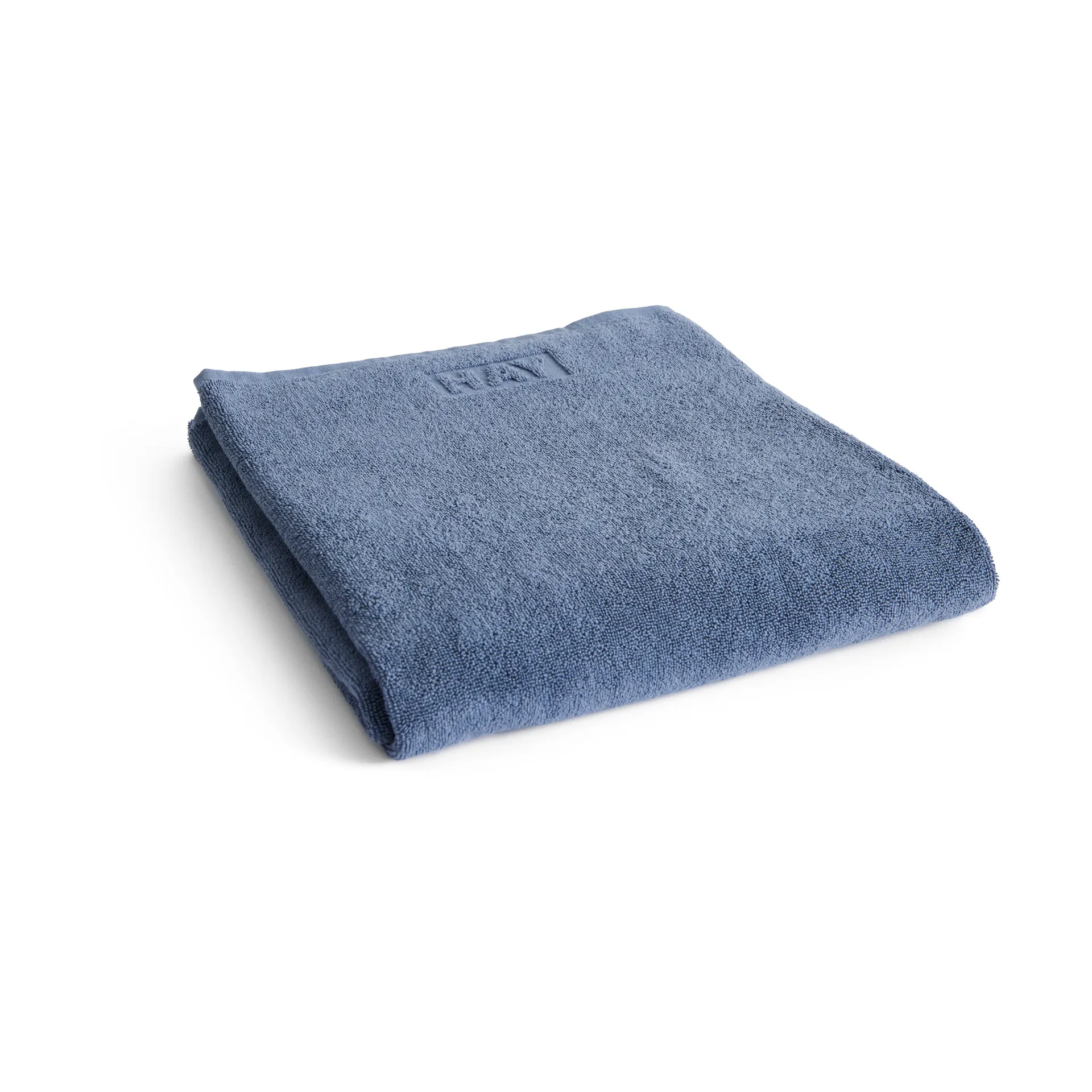 Mono bath towel 100x150 cm, Steel blue HAY