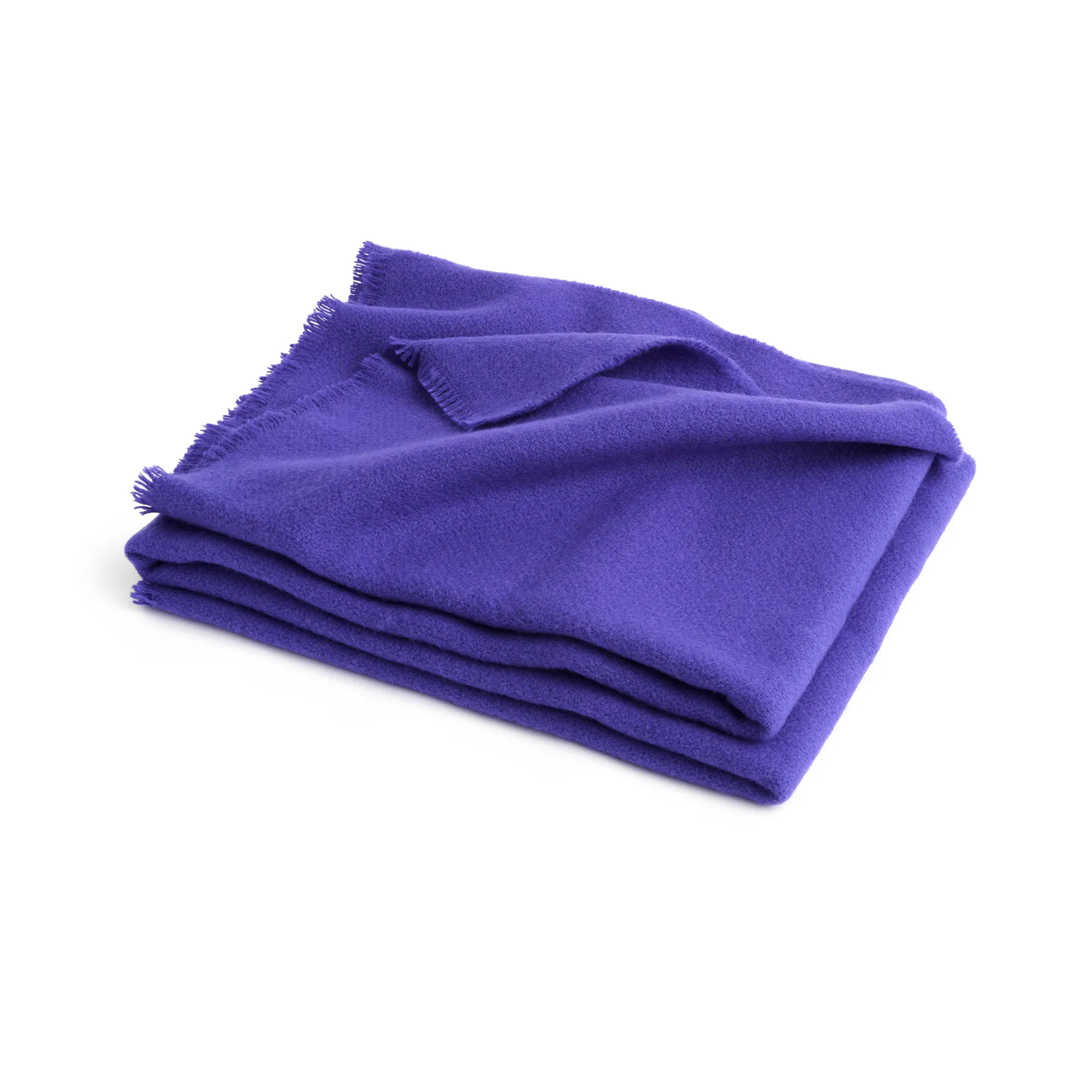 Mono wool throw 130x180 cm, Deep purple HAY