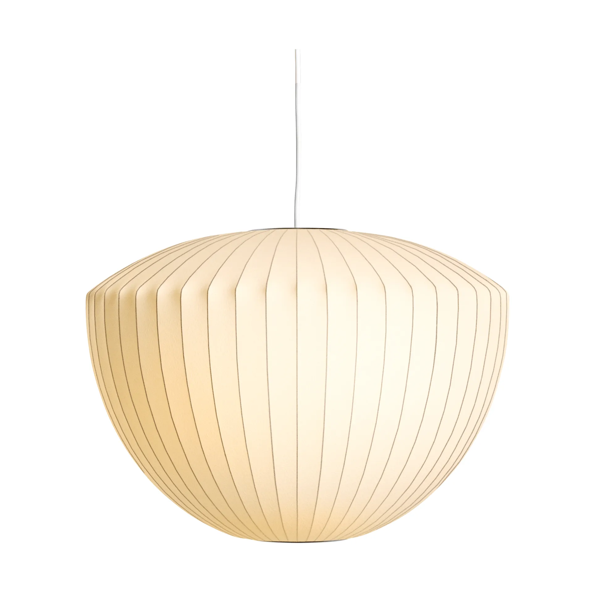 Nelson Bubble Apple pendant lamp, Off white HAY